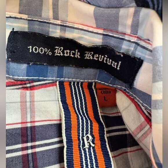 Rock Revival Plaid country shirt - Picture 9 of 9